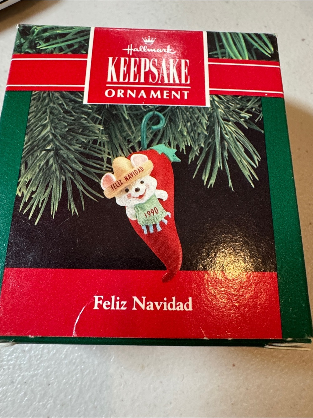 Hallmark Southwestern Christmas Ornament: Red Chili Pepper Mouse
